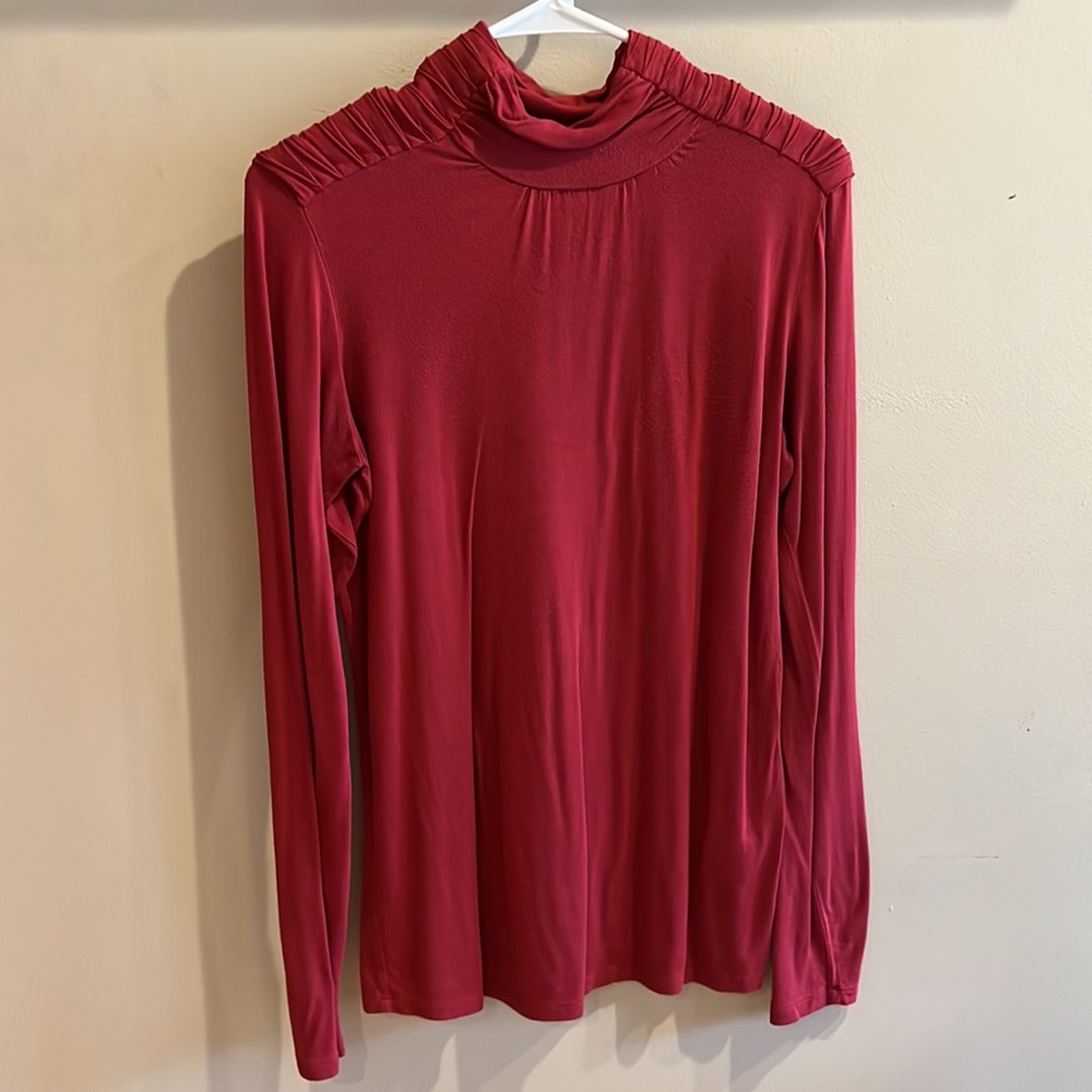 Red Turtle Neck - image 4